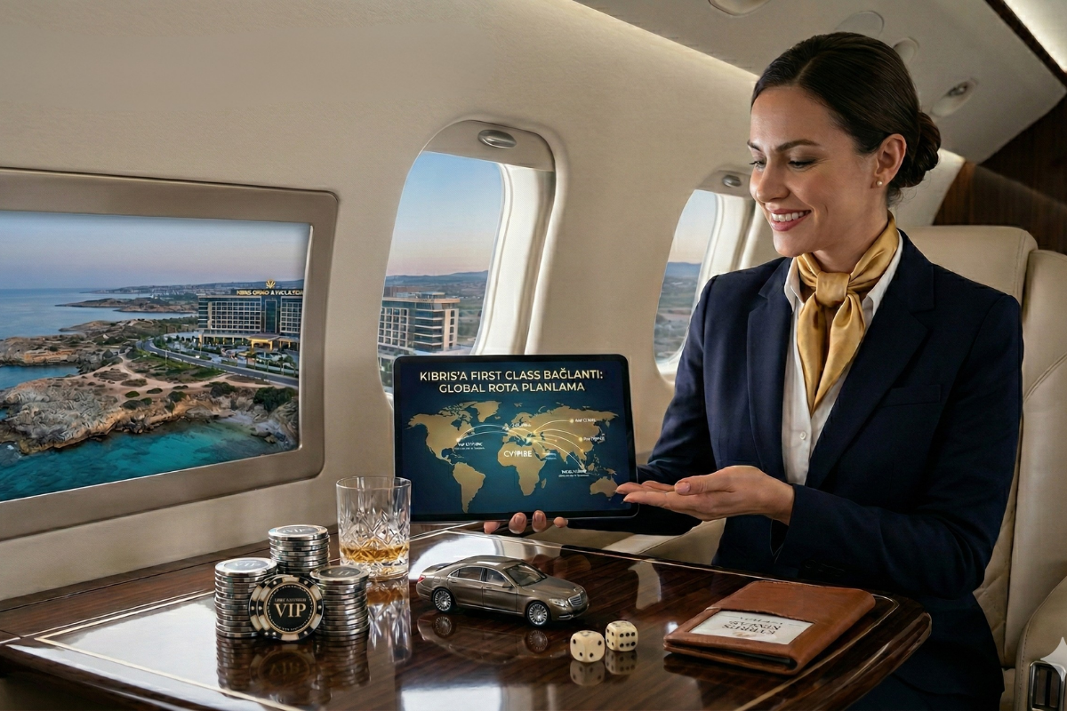 Dünyanın Her Yerinden Kıbrıs'a "First Class" Bağlantı: Uçuş ve Seyahat Planlamasında Zirve